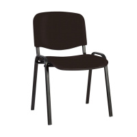 Стул ИЗО (каркас - чёрный, сиденье - ткань)